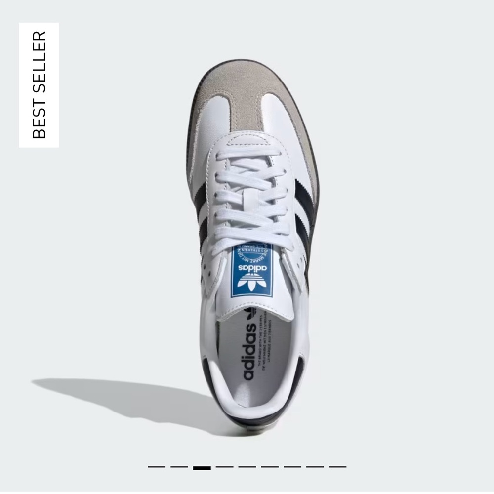 Adidas OG Samba, Cloud White/Core Black/Gum